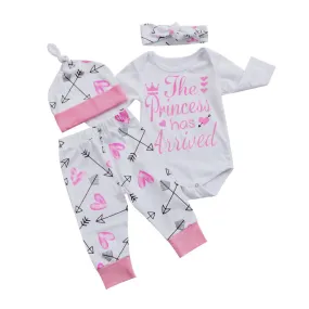 4 piece 'The Princess has Arrived' Outfit