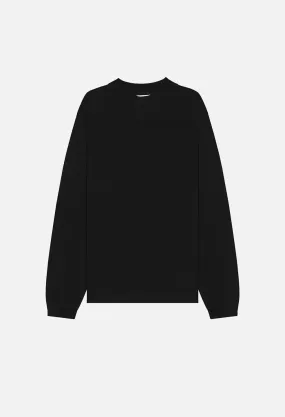 900 LS Mock Tee / Black