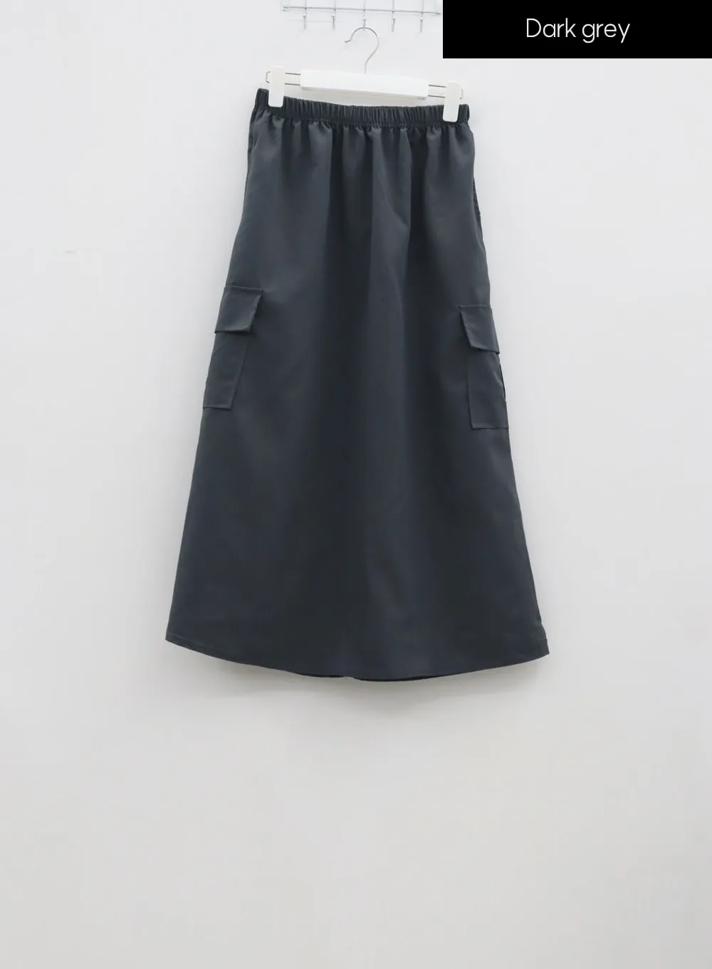 A-Line Cargo Maxi Skirt IA304