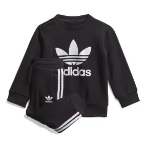 Adidas Conjuntos Crew_Set Negro