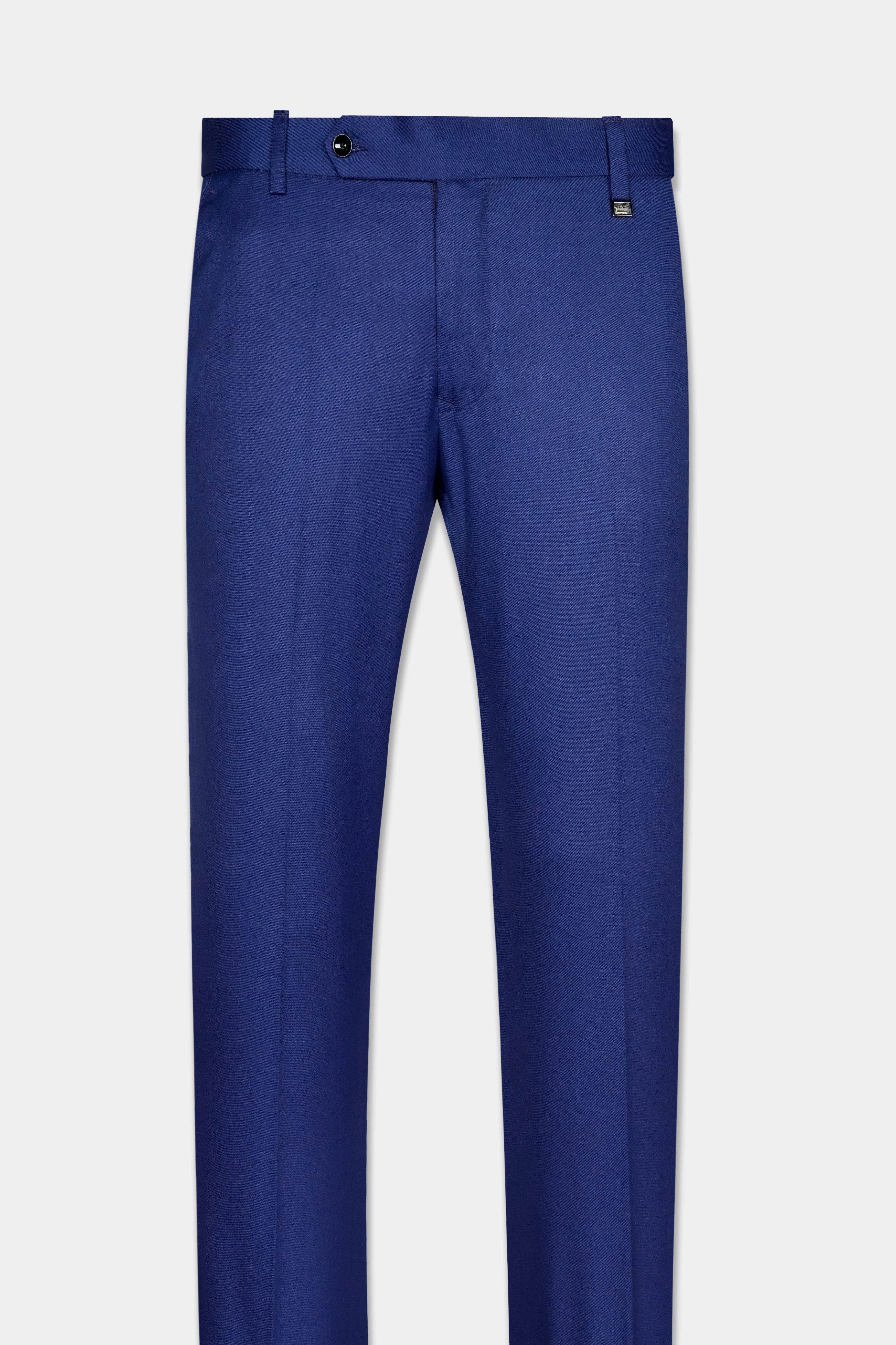 Admiral Blue Wool Rich Pant