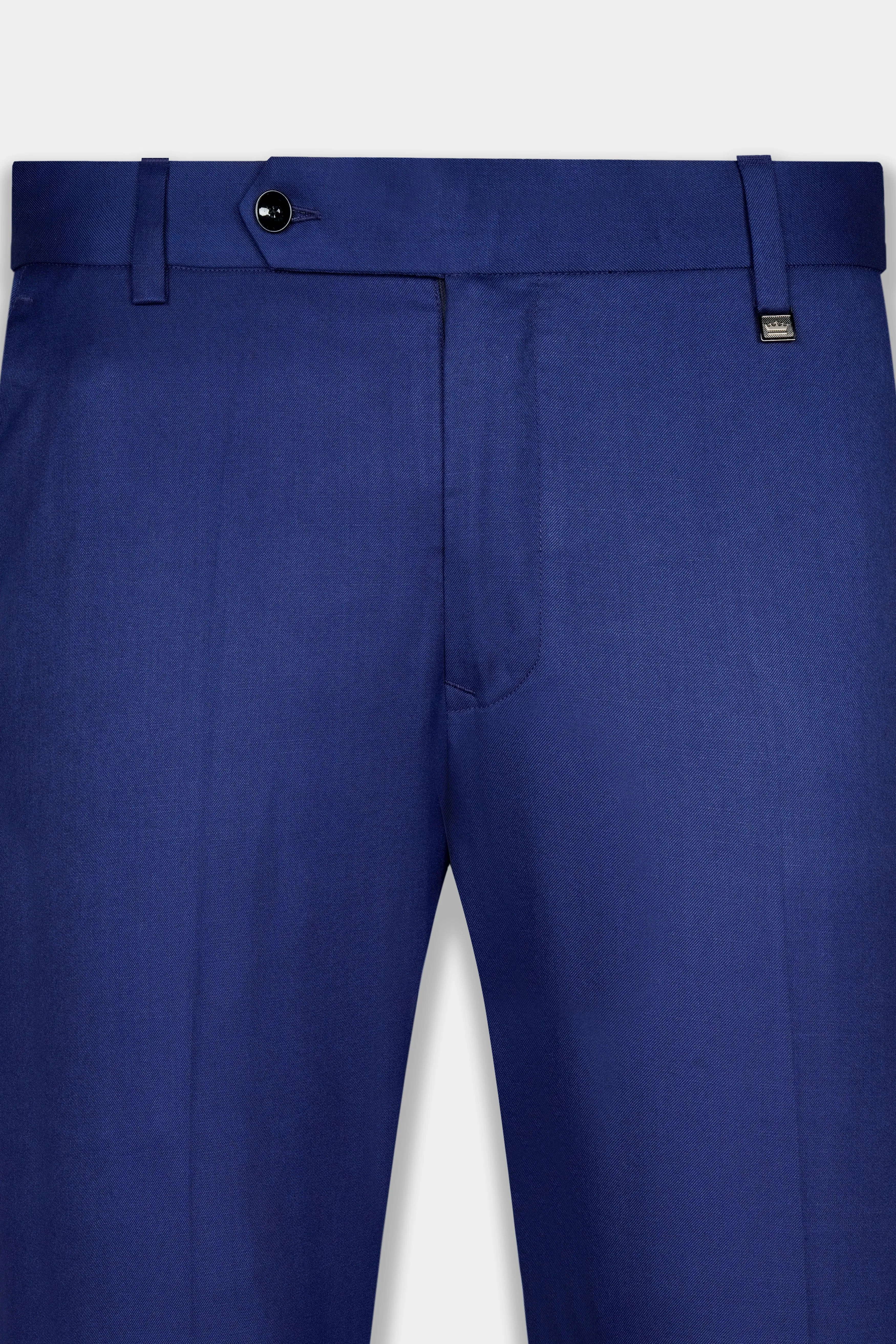 Admiral Blue Wool Rich Pant