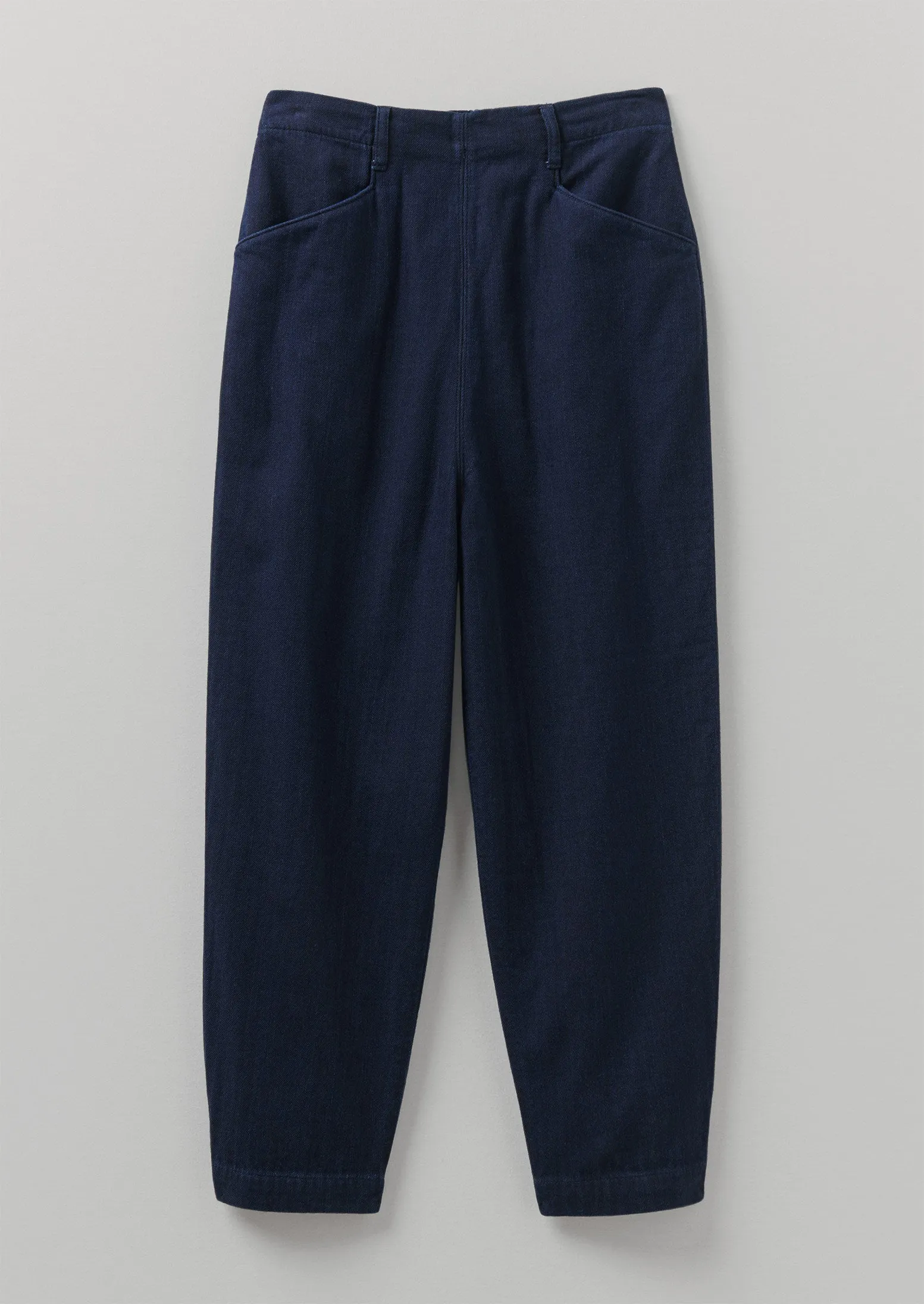 Alix Indigo Twill Pants | Indigo