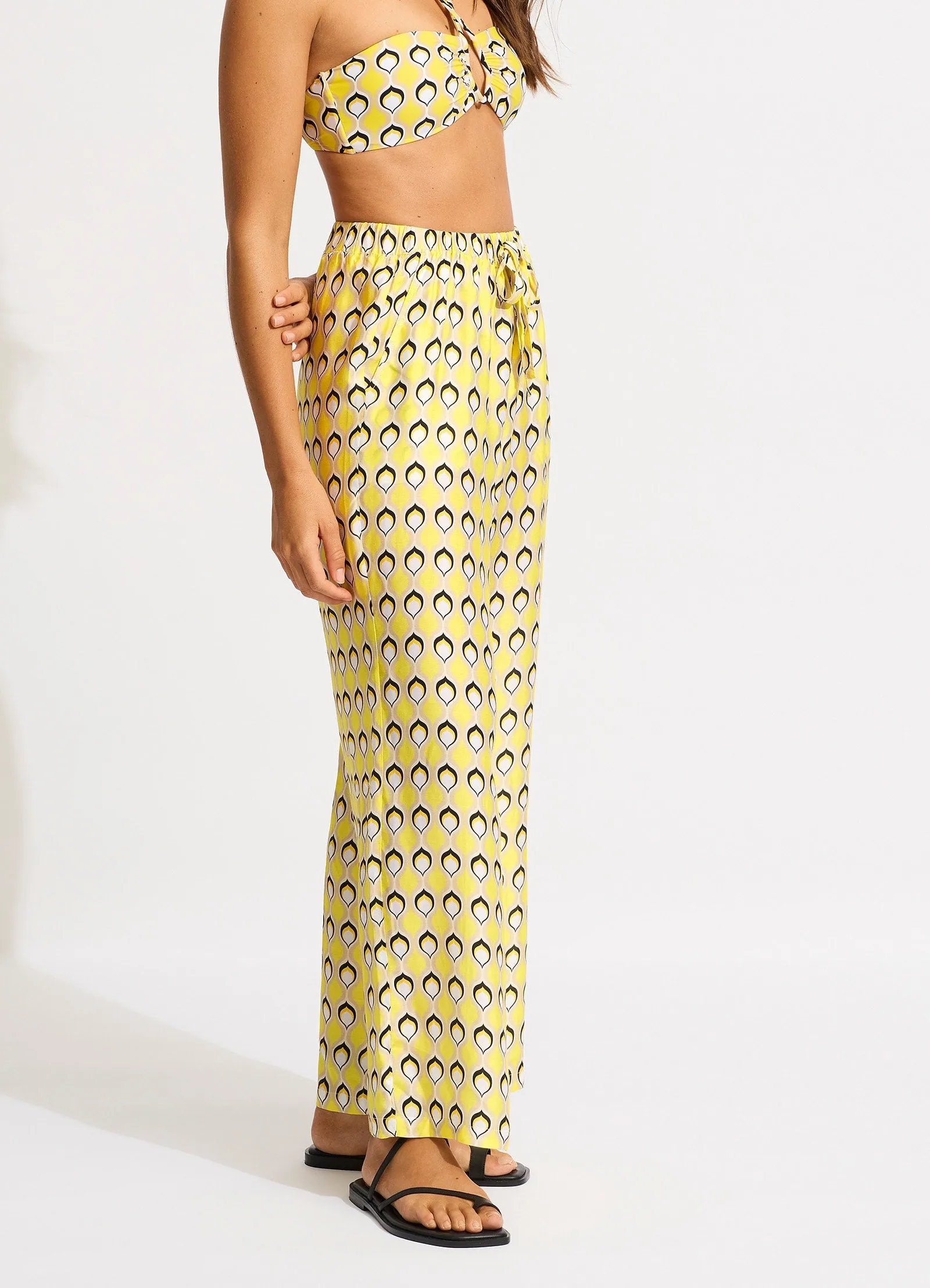 Birds Of Paradise Pant - Citron