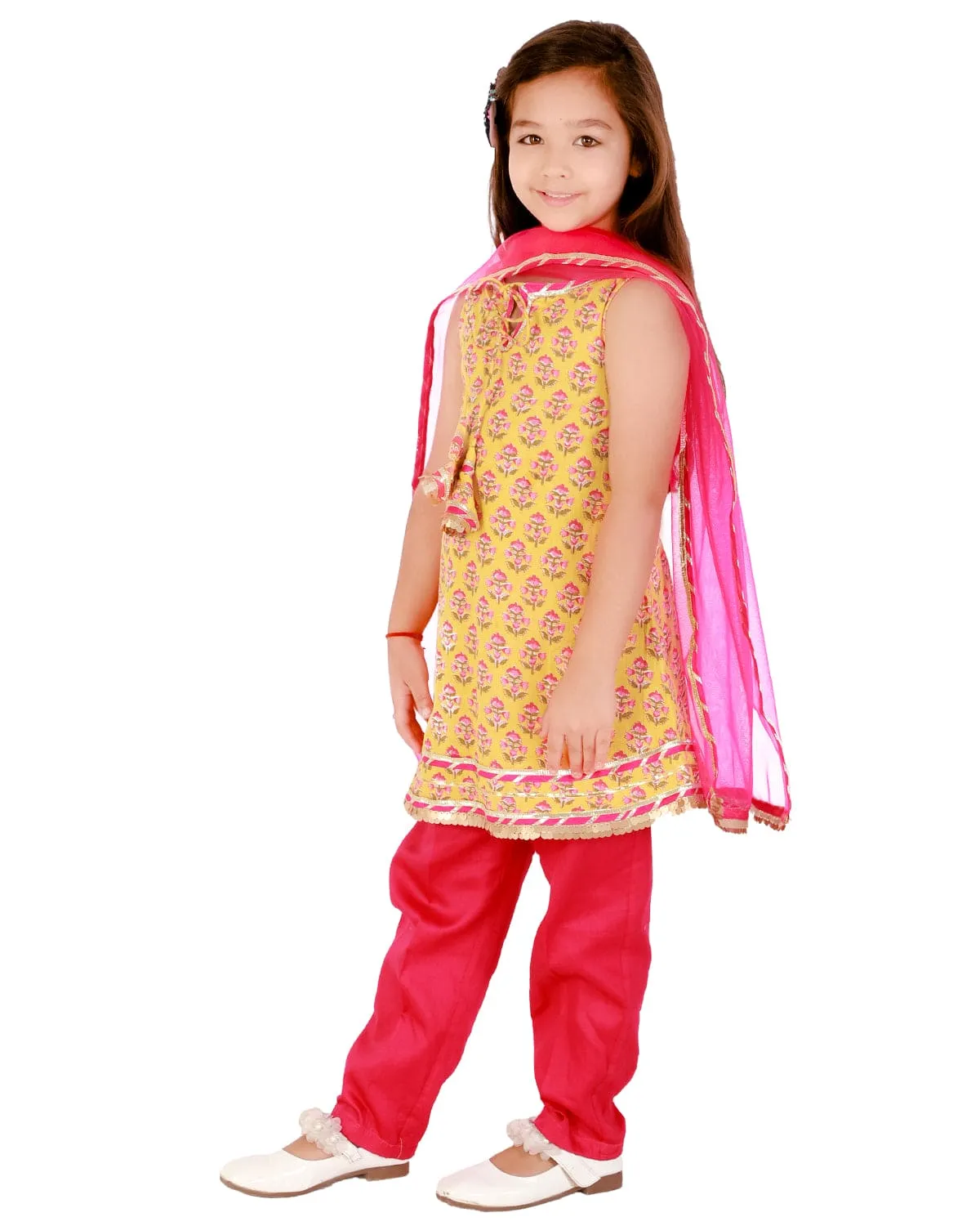 Block Print Kurta with Pants