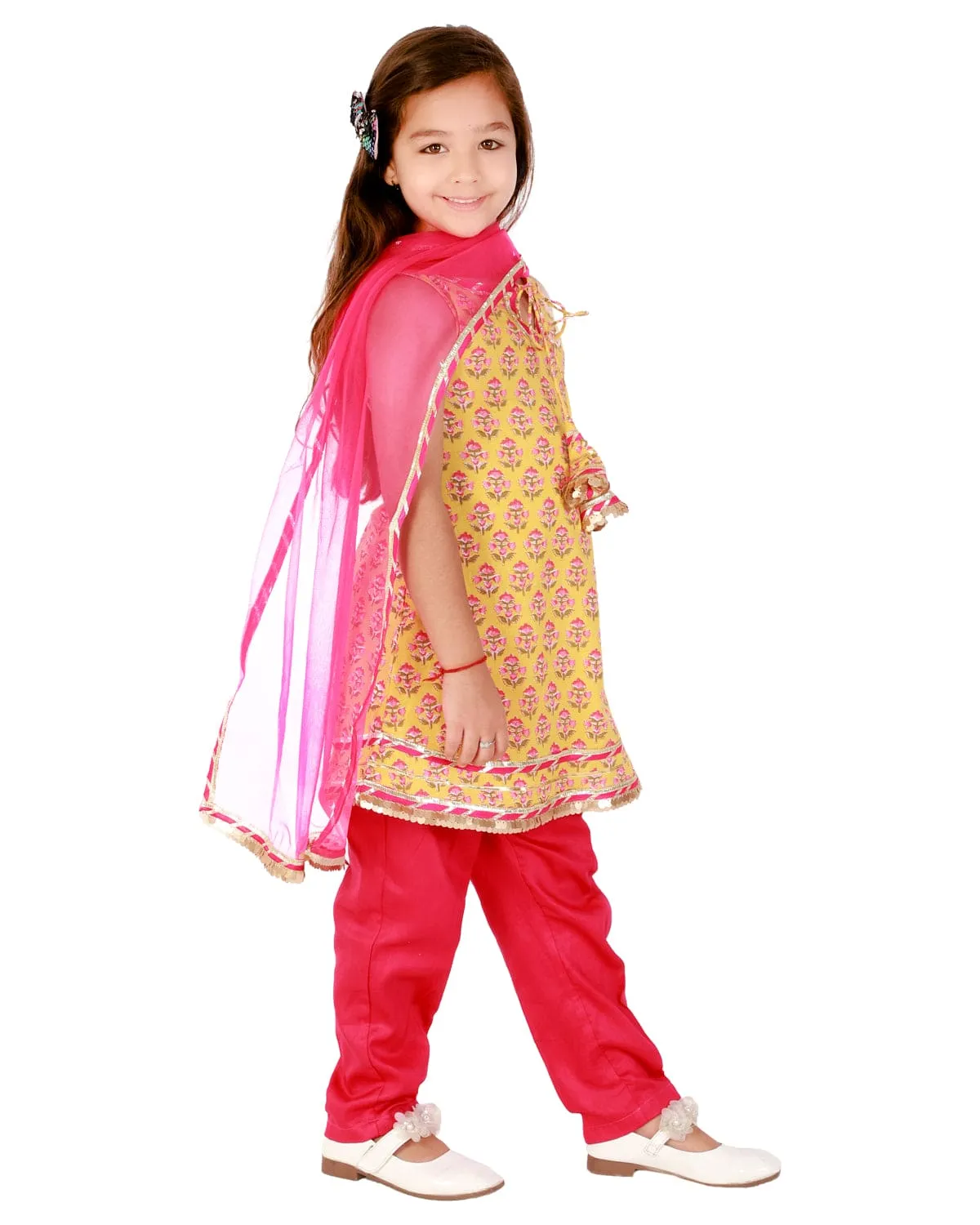 Block Print Kurta with Pants