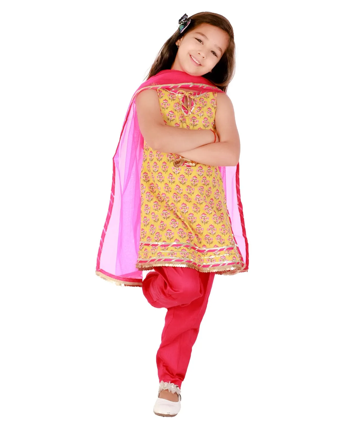 Block Print Kurta with Pants