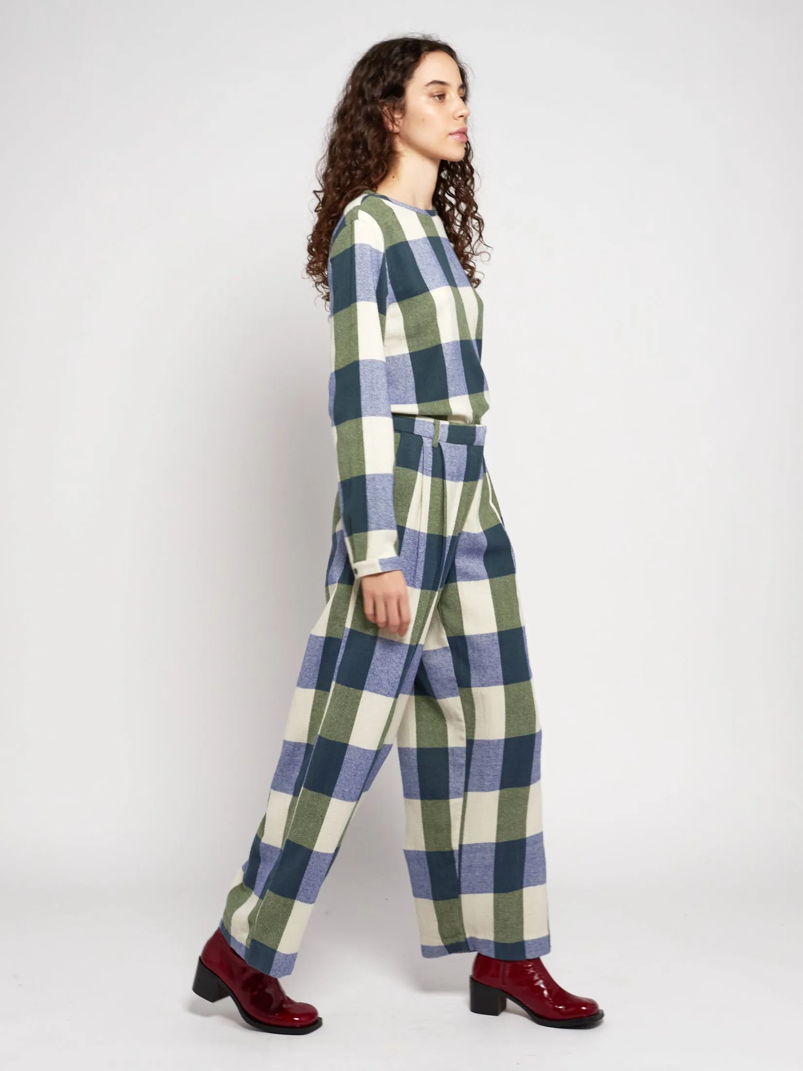 Bobo Choses WOMAN | Plaid Check tailoring pants