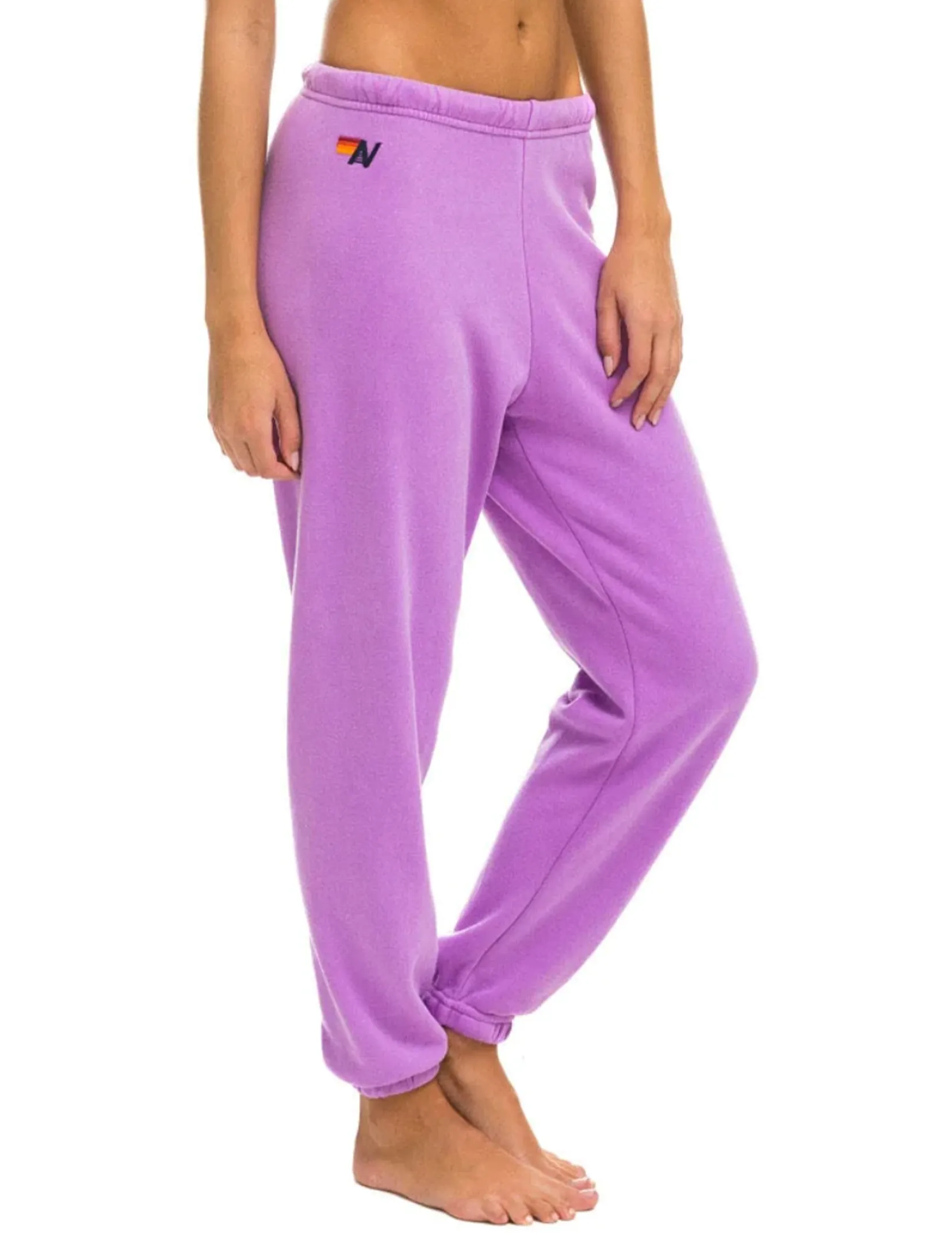 Bolt Womens Sweatpants, Neon Purple/Neon Pink