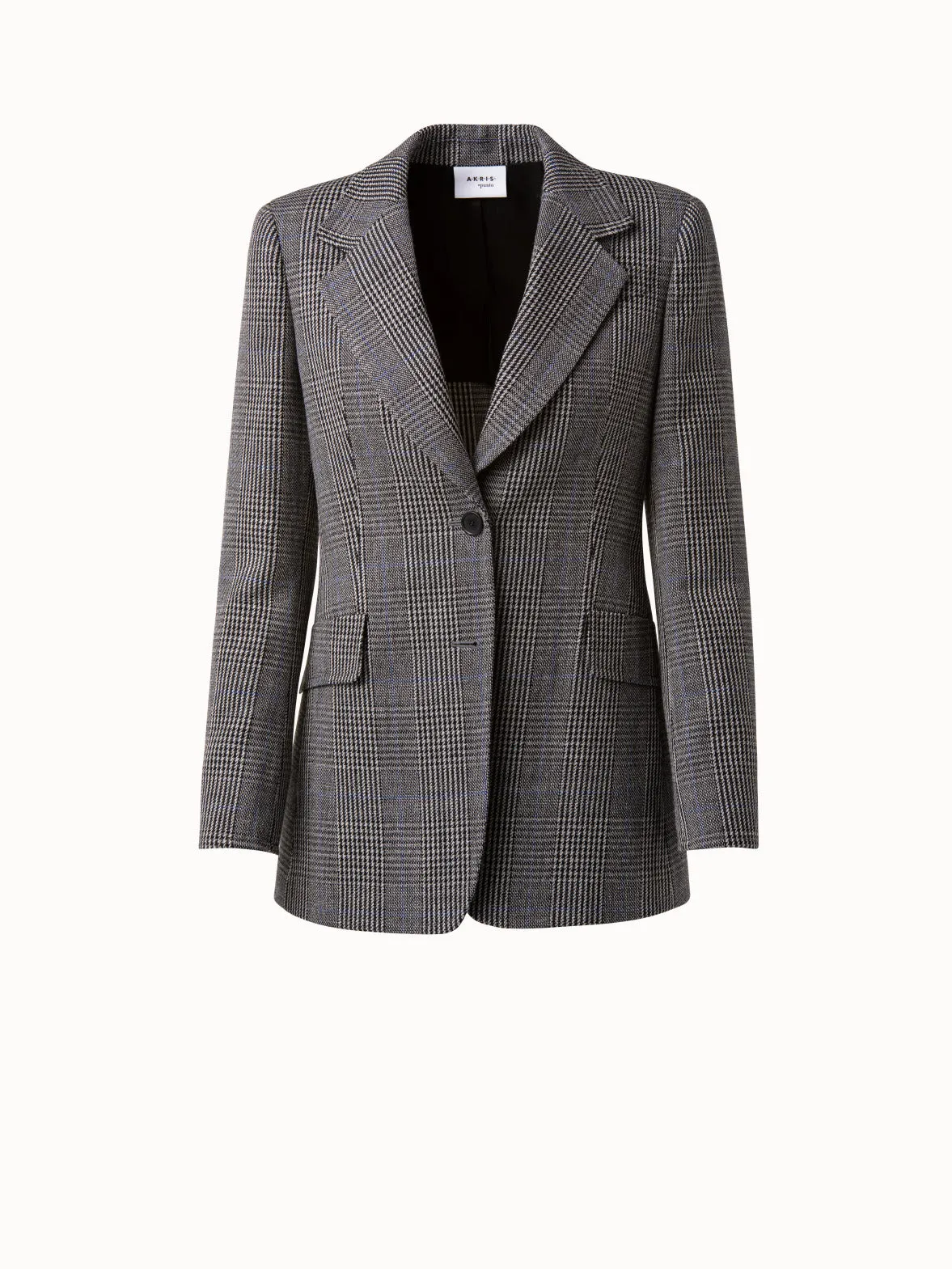 Boyfriend Blazer aus Prince of Wales Wolle