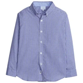 Button Down Shirt - Royal Gingham