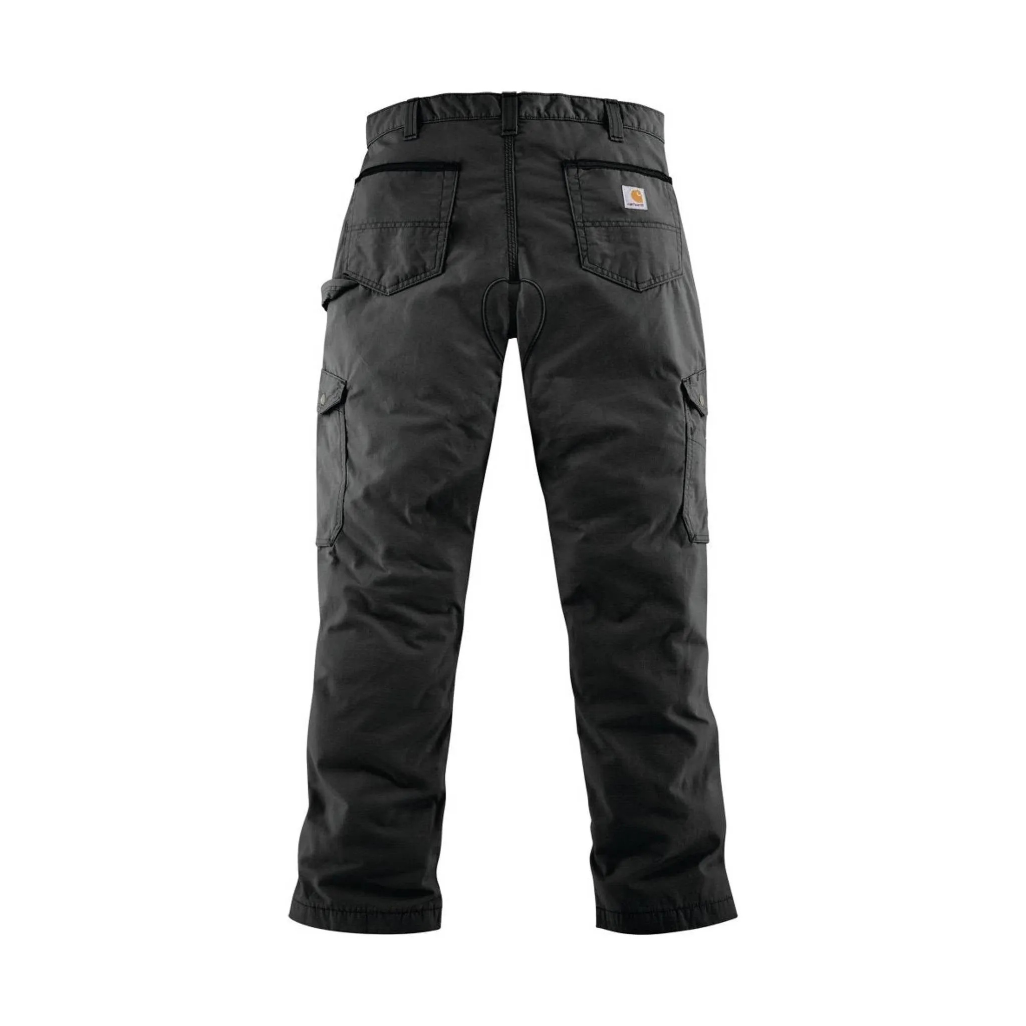 Carhartt Men's Ripstop Relaxed Fit Double Front Cargo Work Pant - Black