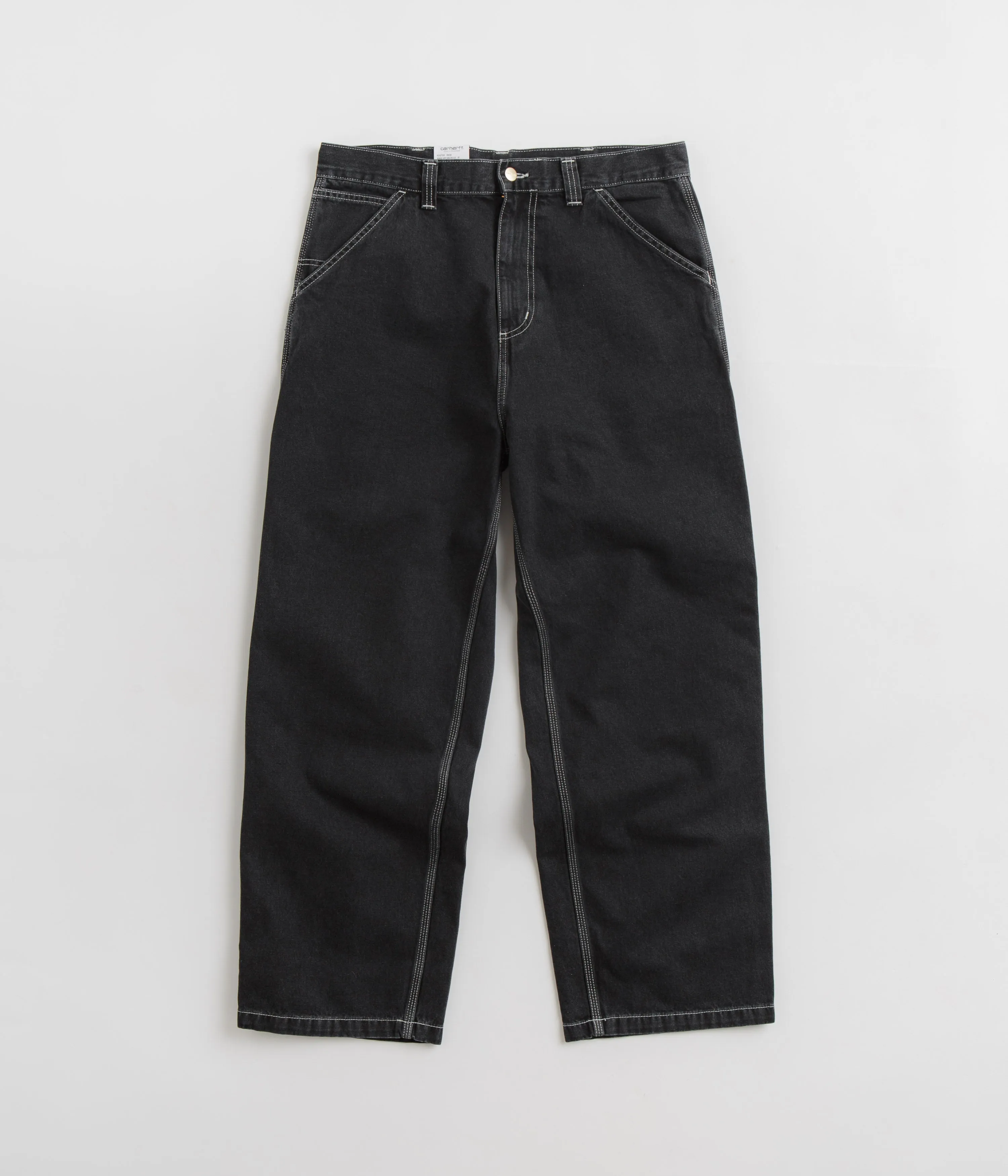 Carhartt OG Single Knee Pants - Stone Washed Black