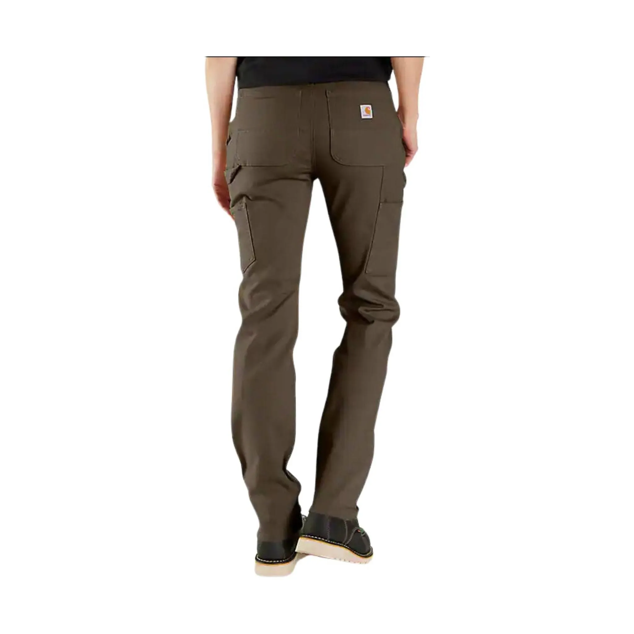 Carhartt Women's Rugged Relaxed Fit Canvas Work Pant - Tarmac