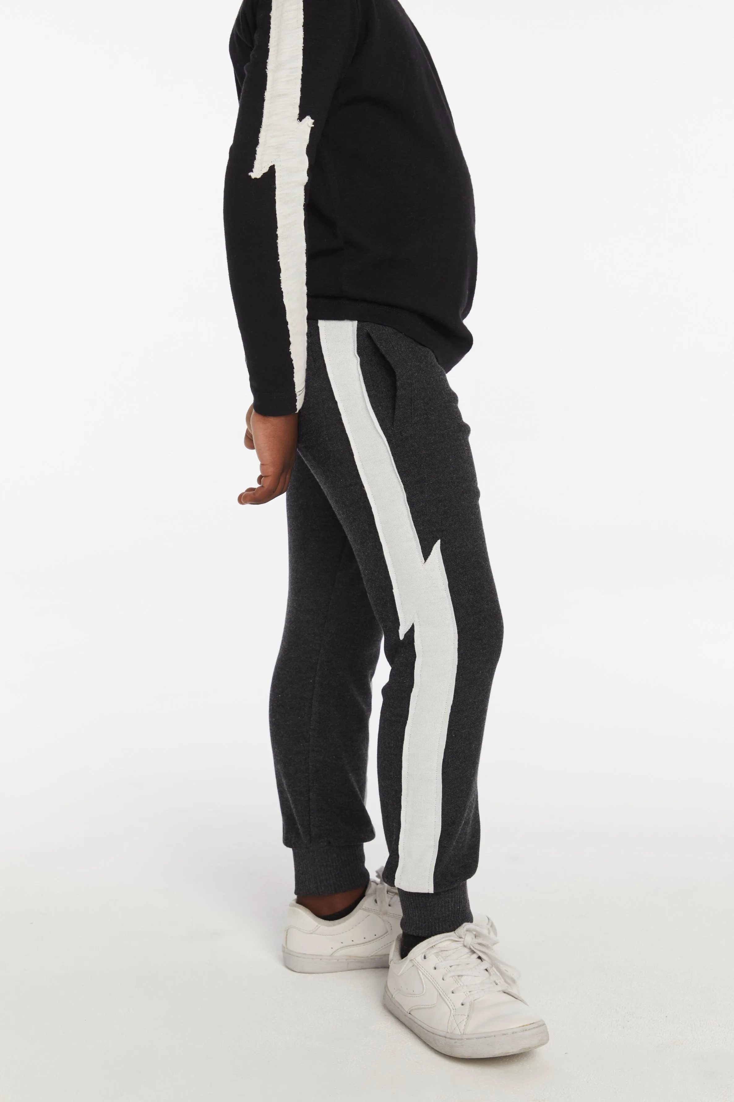 Chaser Bolt Licorice Joggers