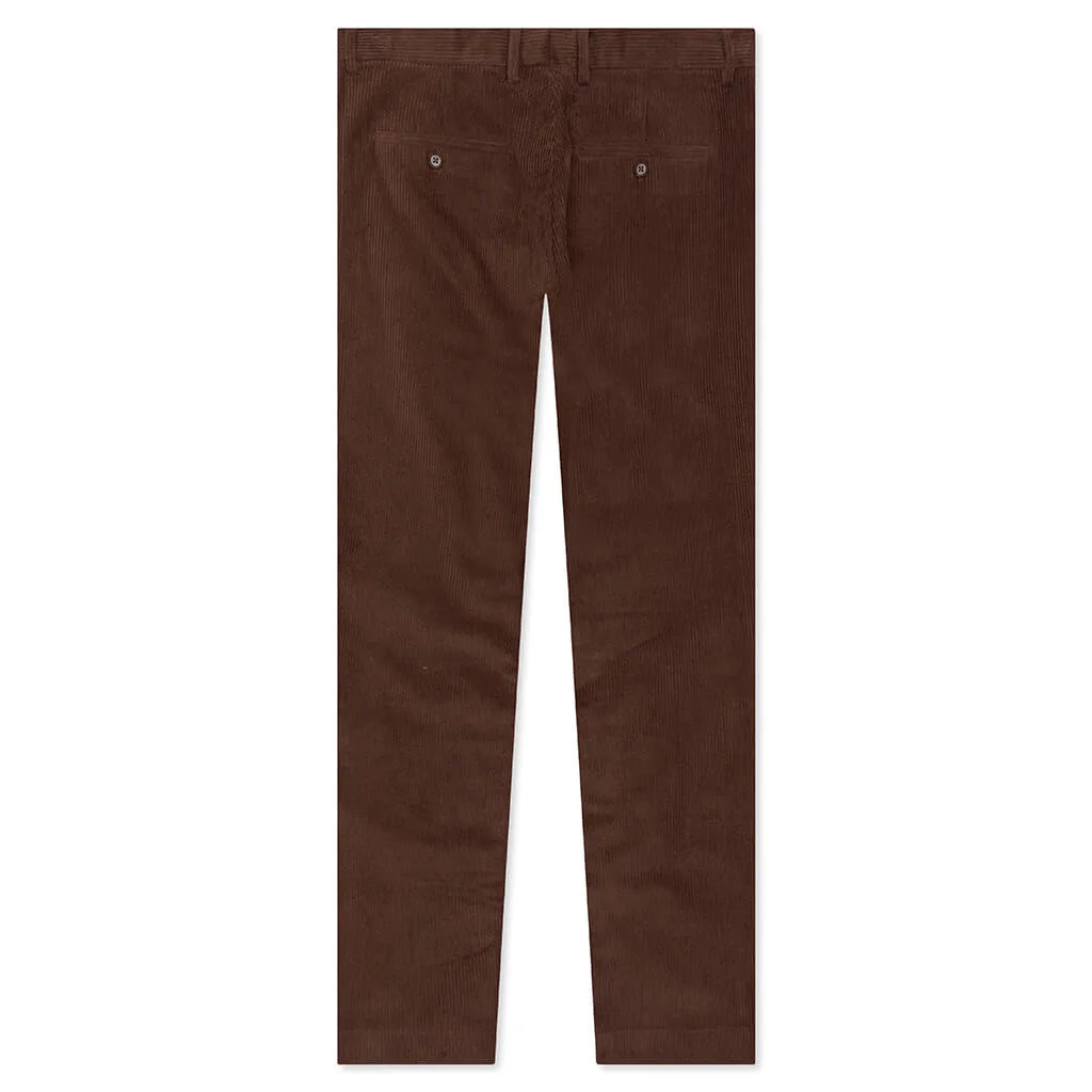 Chess Not Checkers Cord Pant - Brown