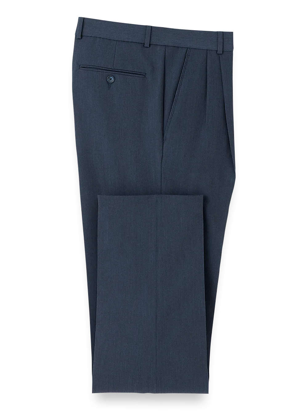 Comfort Stretch Travel Pants - Blue