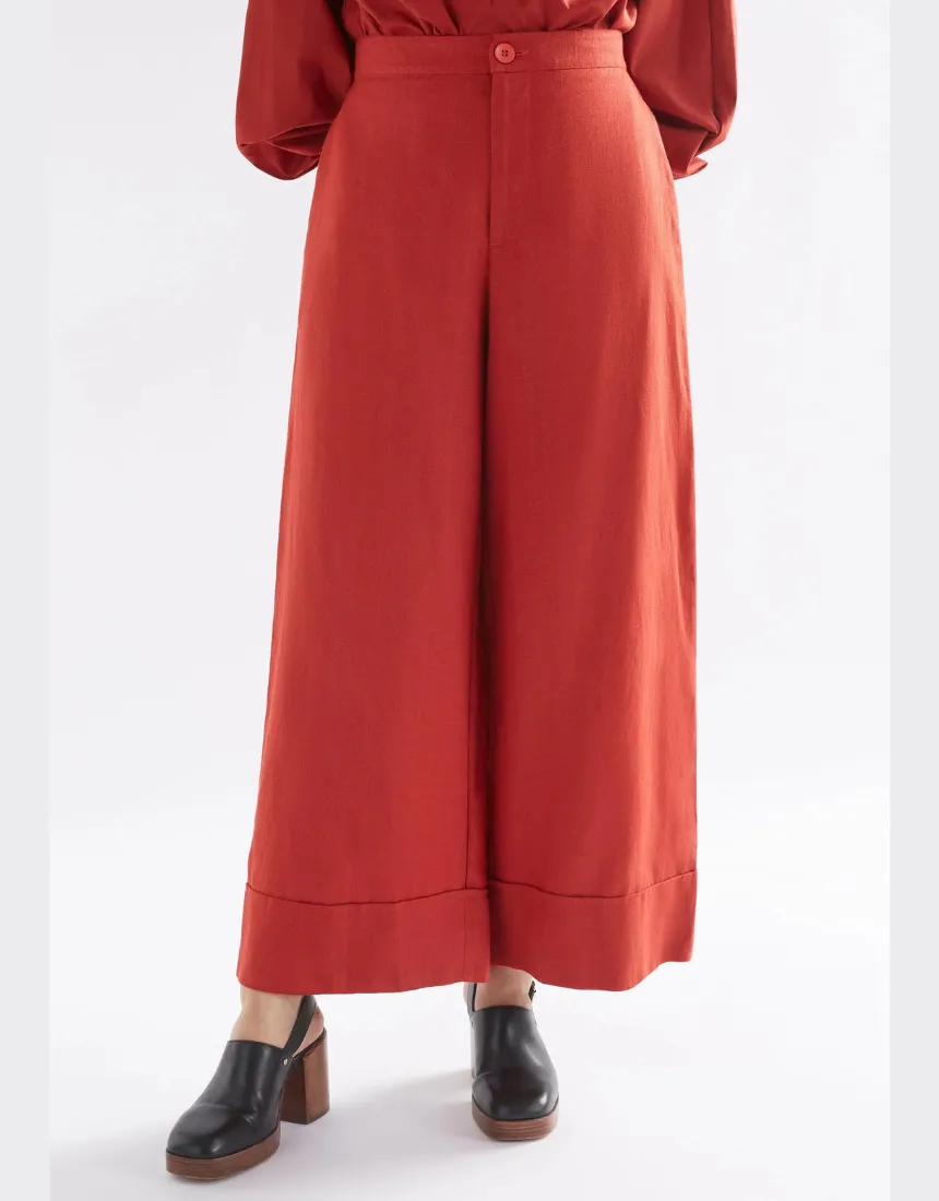 Elk - Anneli Linen Pant Sangria