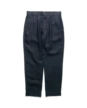 Engineered Garments Andover Pant Navy Linen Twill