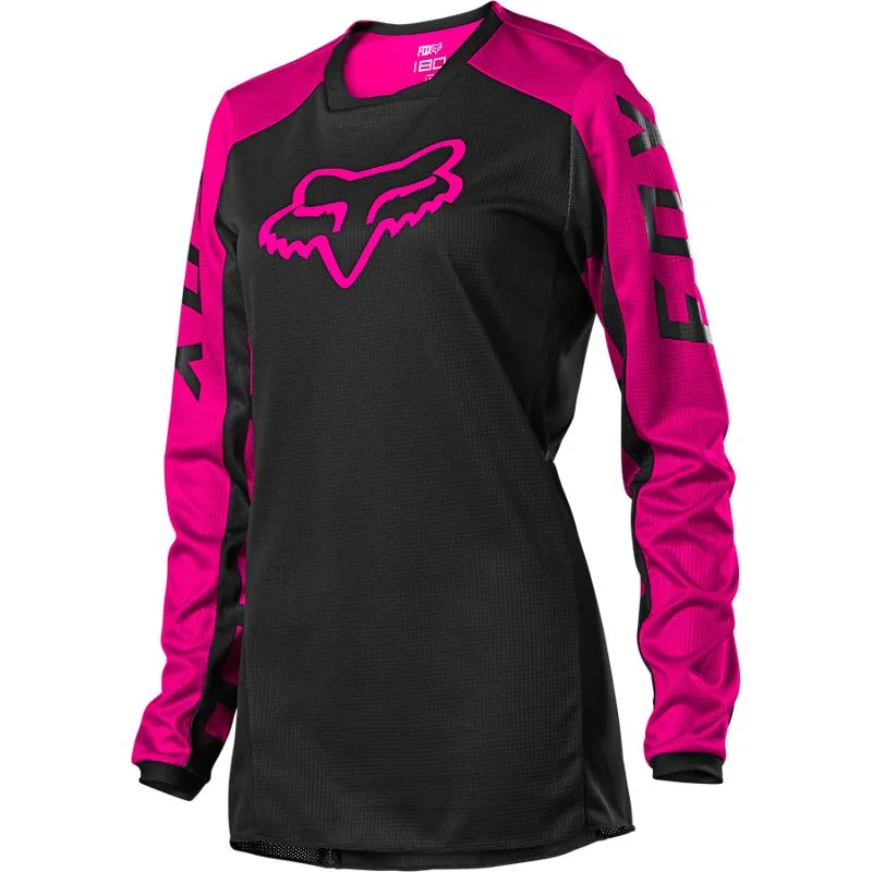 Fox Women's DJet 180 Jersey Black/Pink