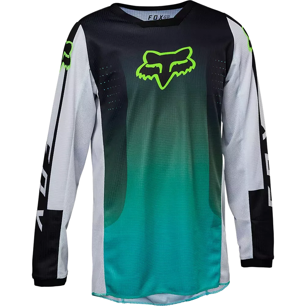 Fox Youth 180 Leed Jersey Teal