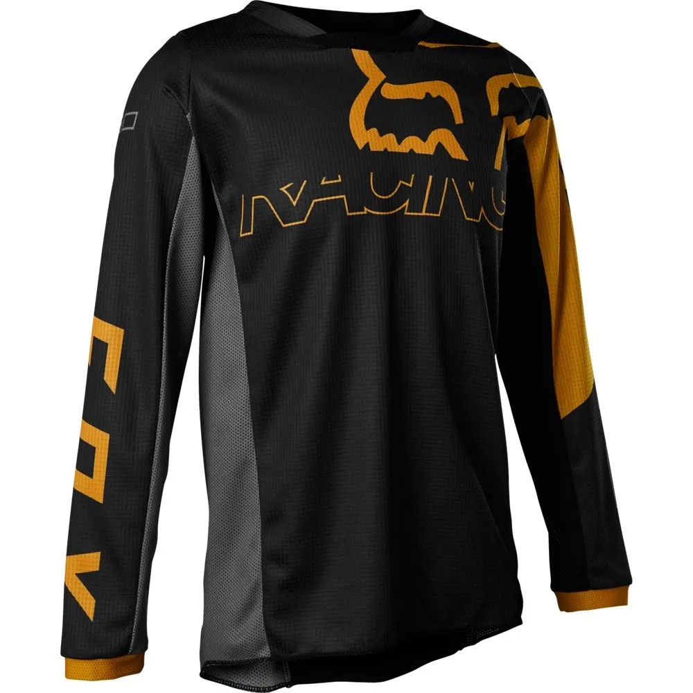 Fox Youth 180 Skew Jersey Black/Gold