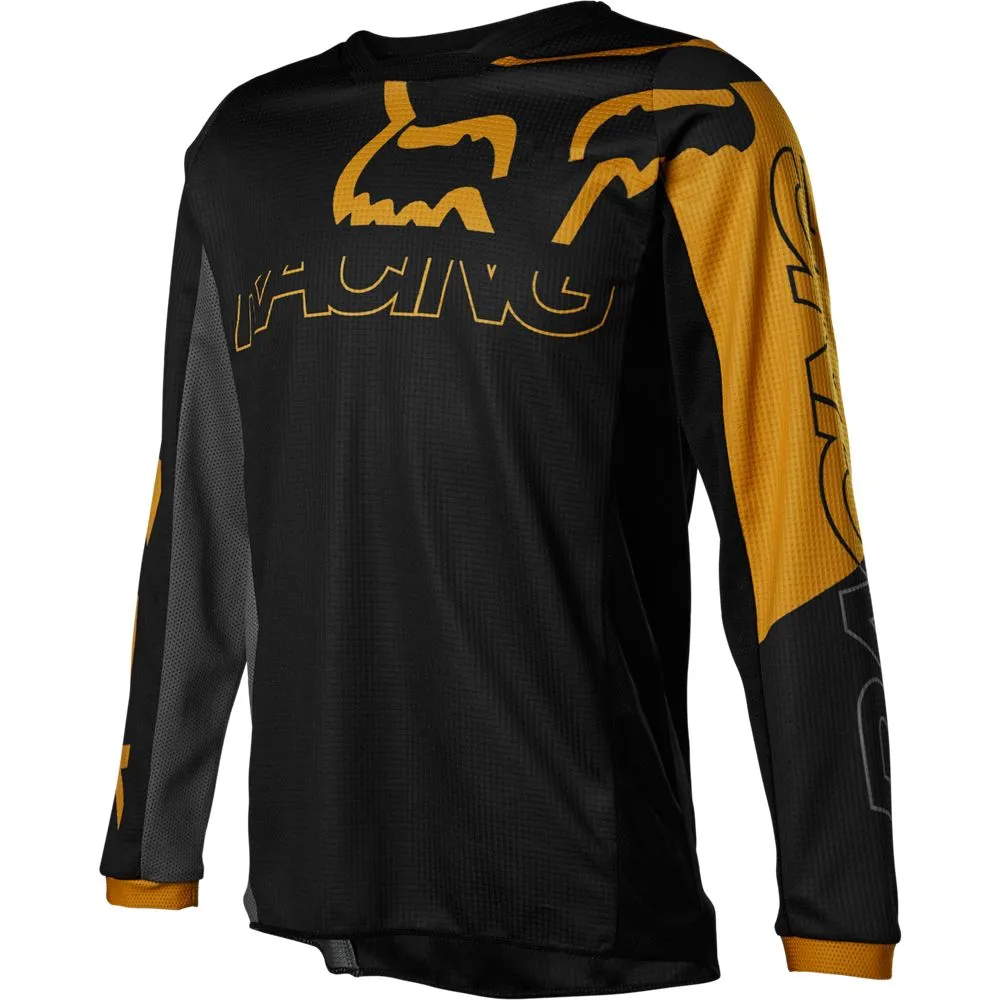 Fox Youth 180 Skew Jersey Black/Gold