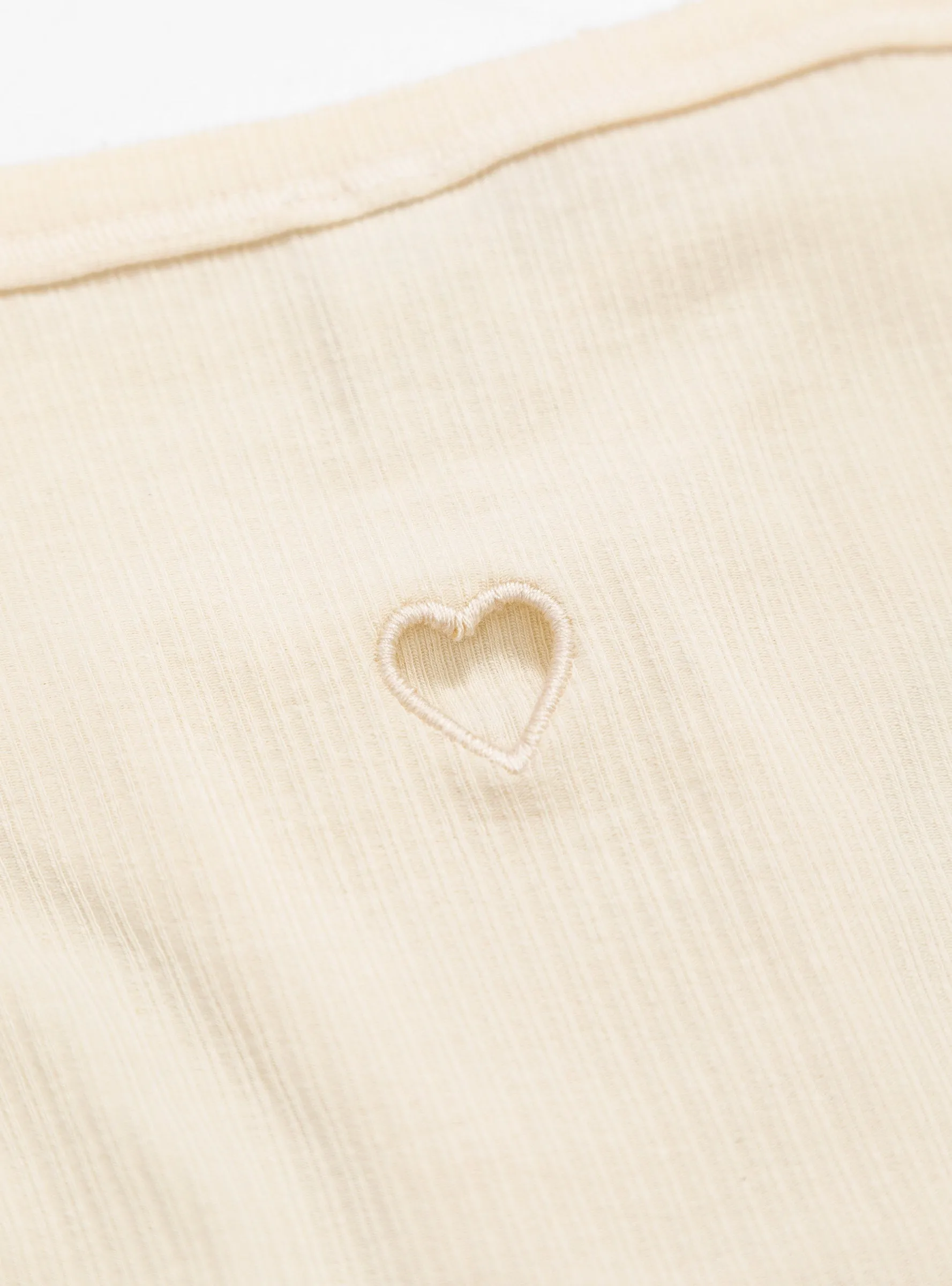 Heart Bell Pants Undyed