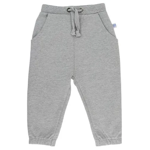 Heather Gray Knit Jogger Pants