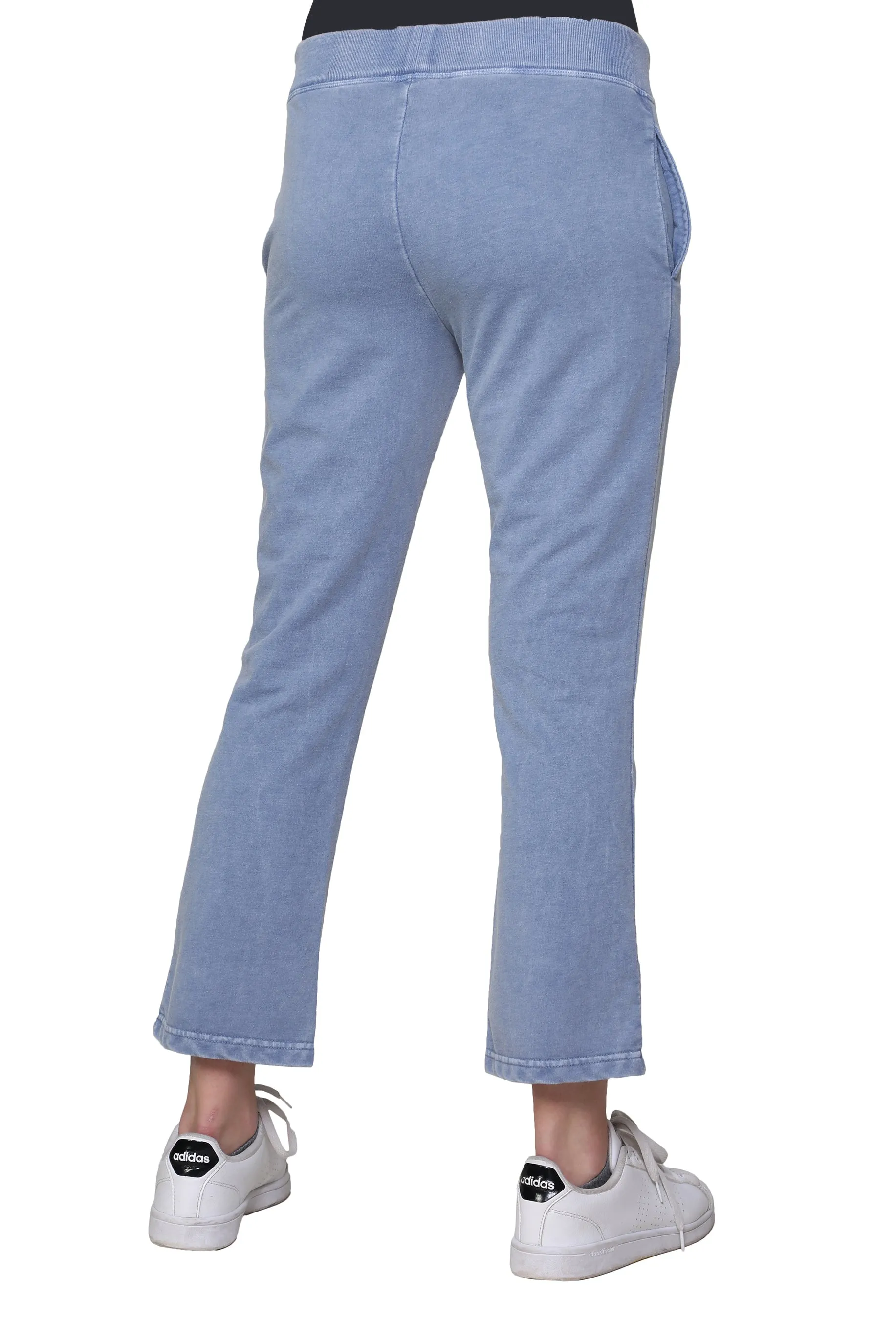 Heathered French Terry Drawstring Pants