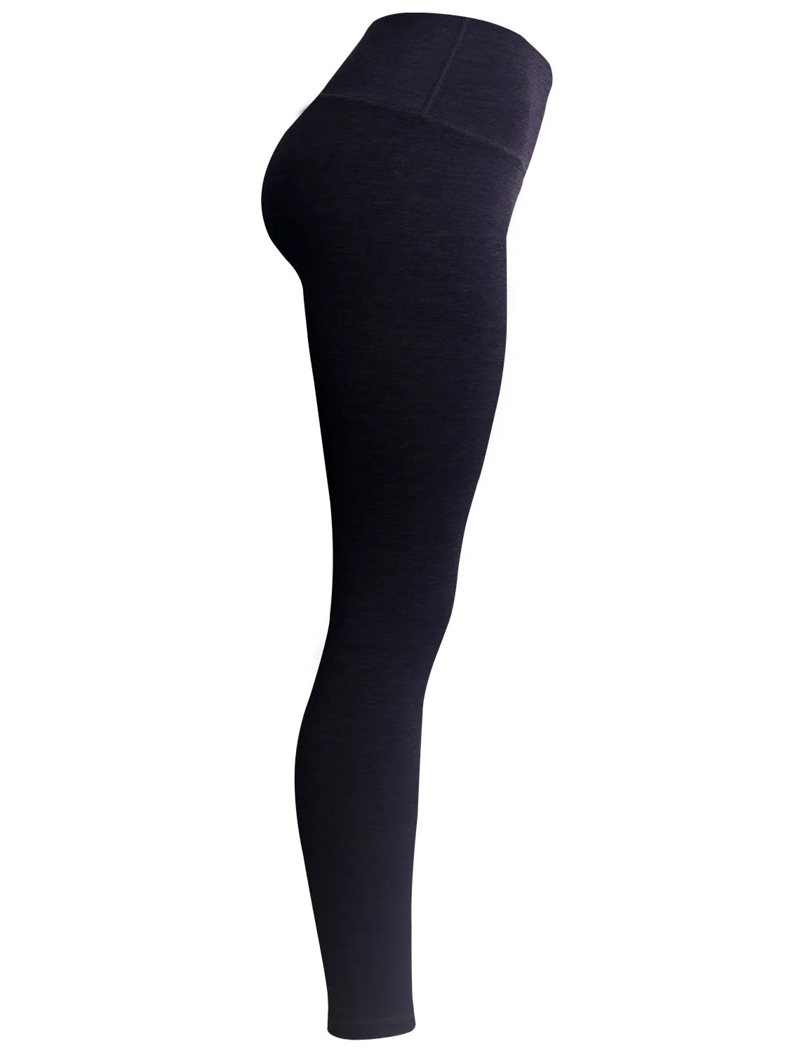 High Waist yogastudio Pants heatherdarknavy_yogastudio