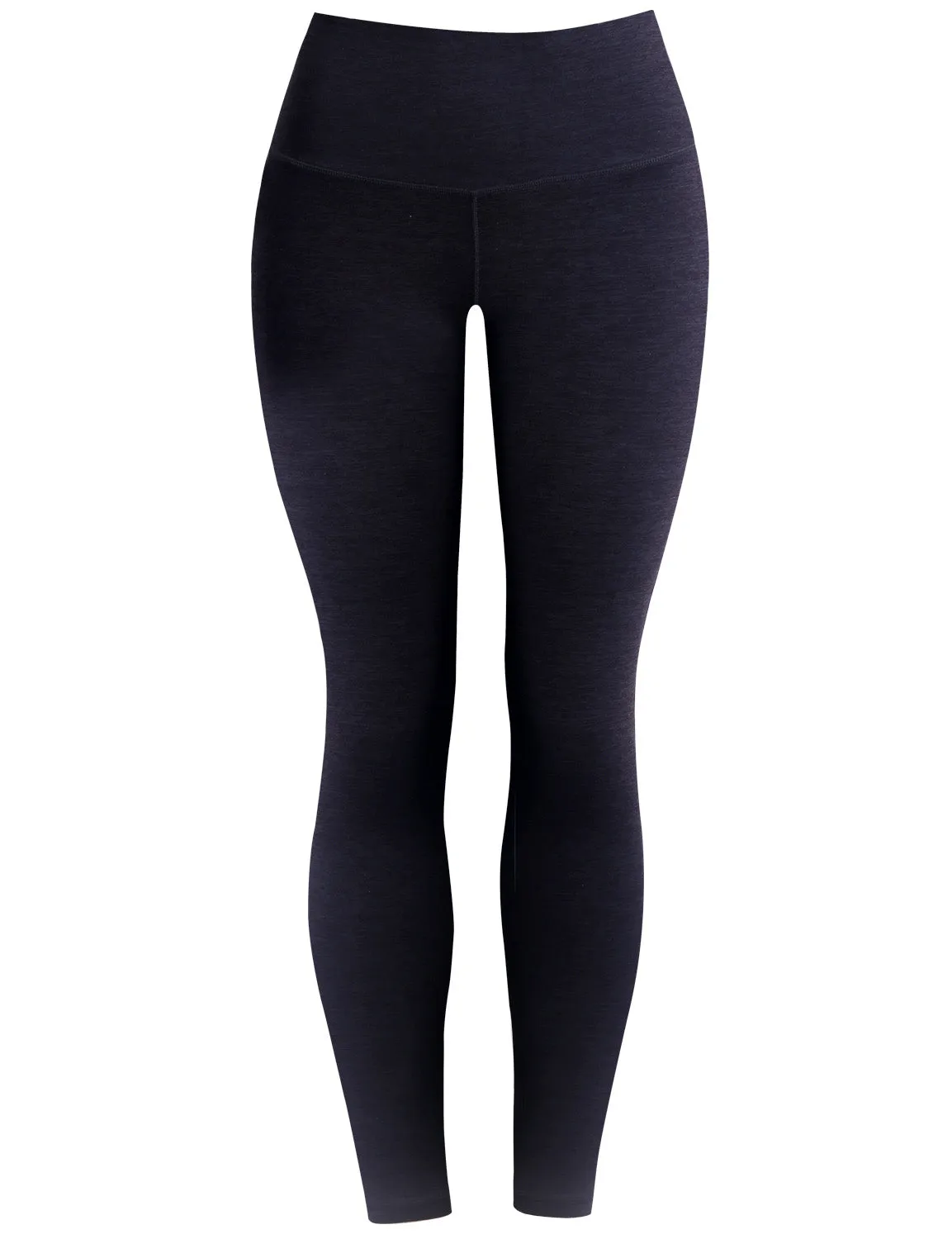 High Waist yogastudio Pants heatherdarknavy_yogastudio