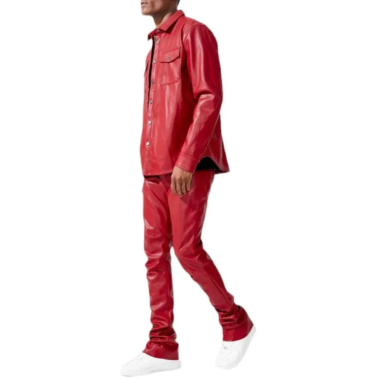 Jordan Craig Ross Stacked Thriller Pants (Red) JRF1139