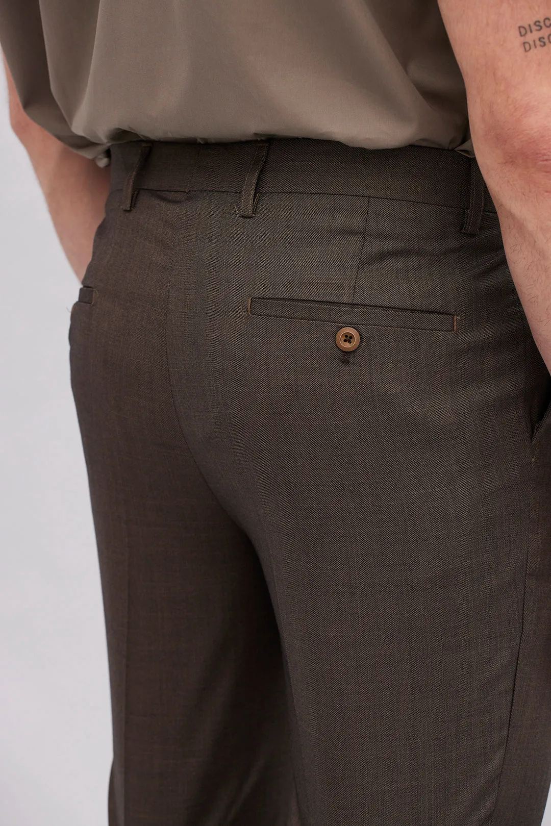 Kobayashi Umber Suit Pants