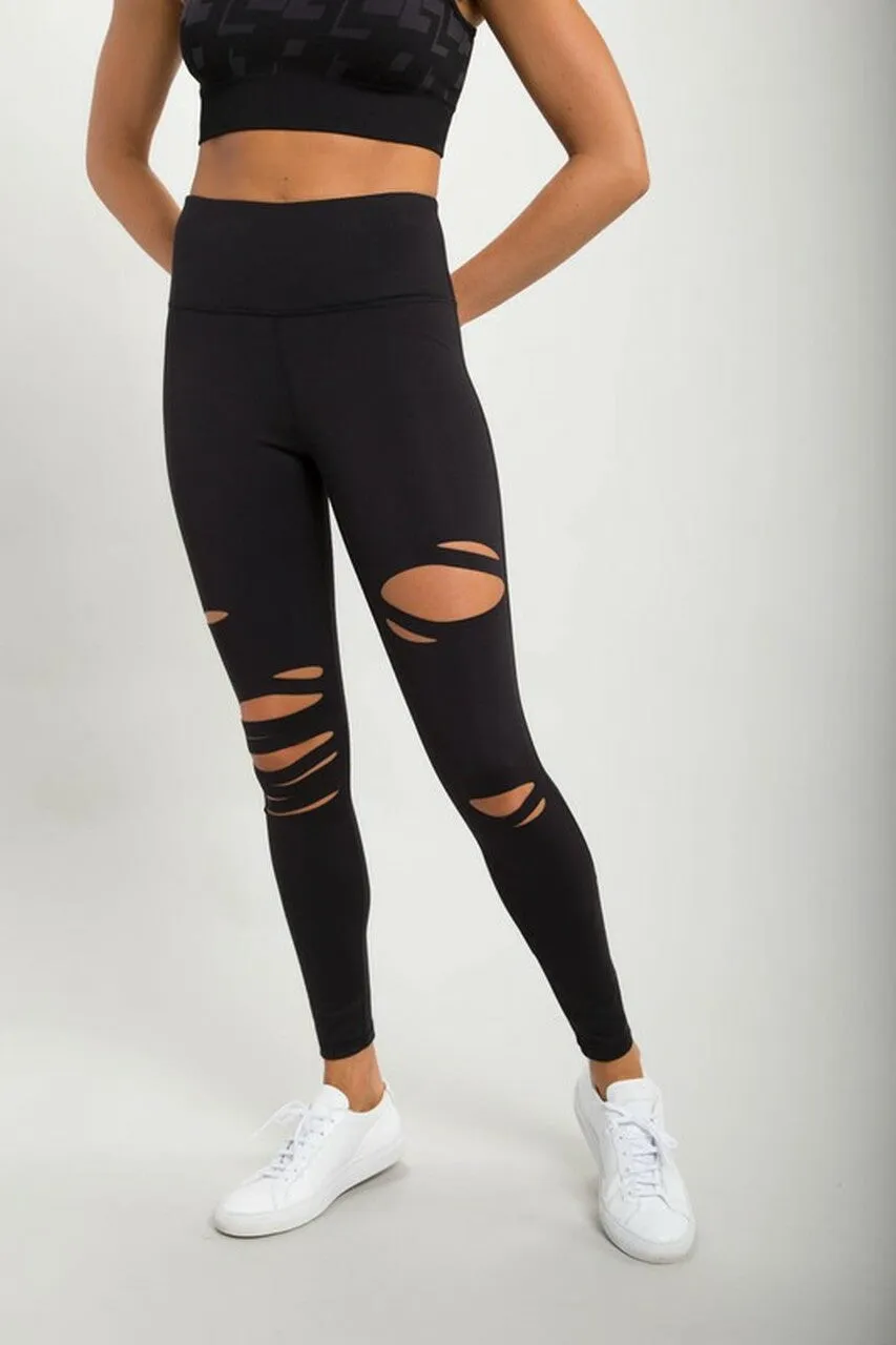 Laser Cut Highwaist Leggings