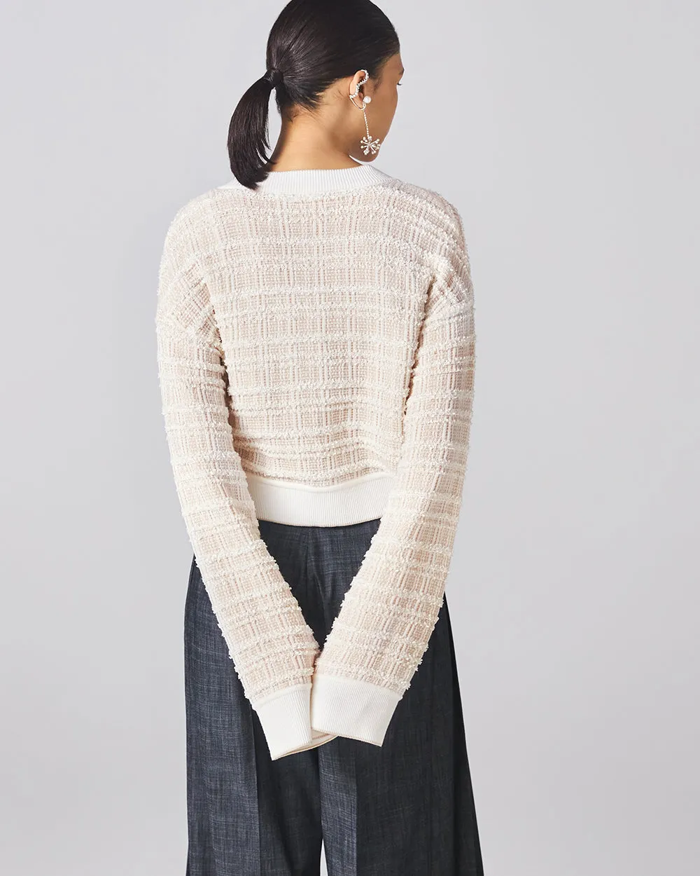 Linen Beige Kagura Cardigan