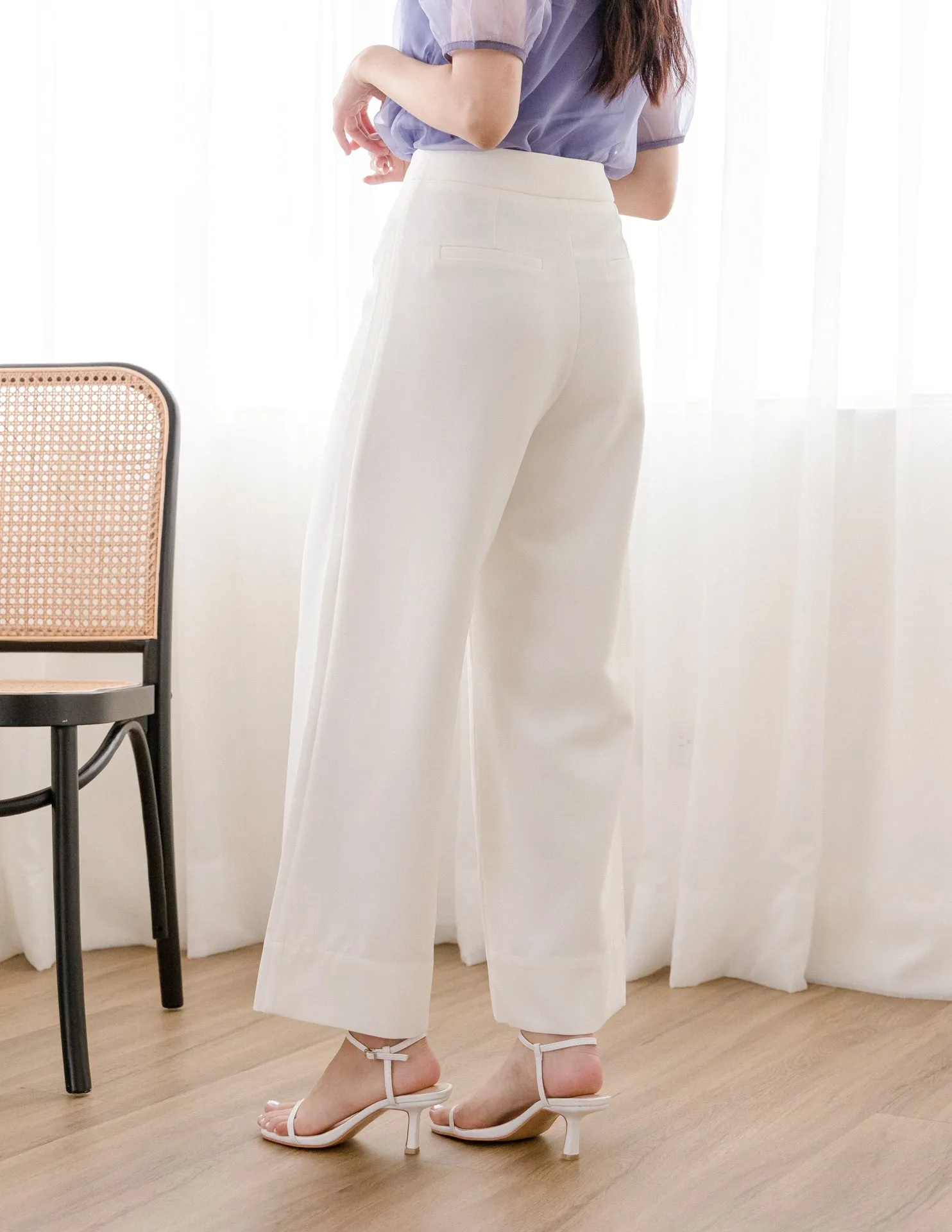 Maisie Pants in White