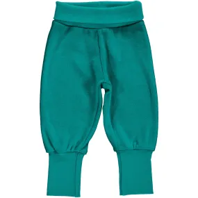 Maxomorra Lagoon Velour Rib Pants