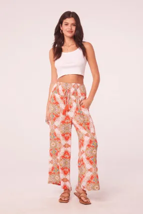 Meknes Medallion Wide Leg Pants