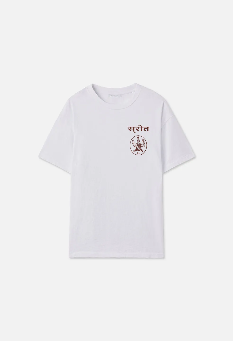 Nepal University Tee / Salt