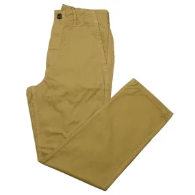 orSlow - French Work Pants - Khaki Herringbone Twill