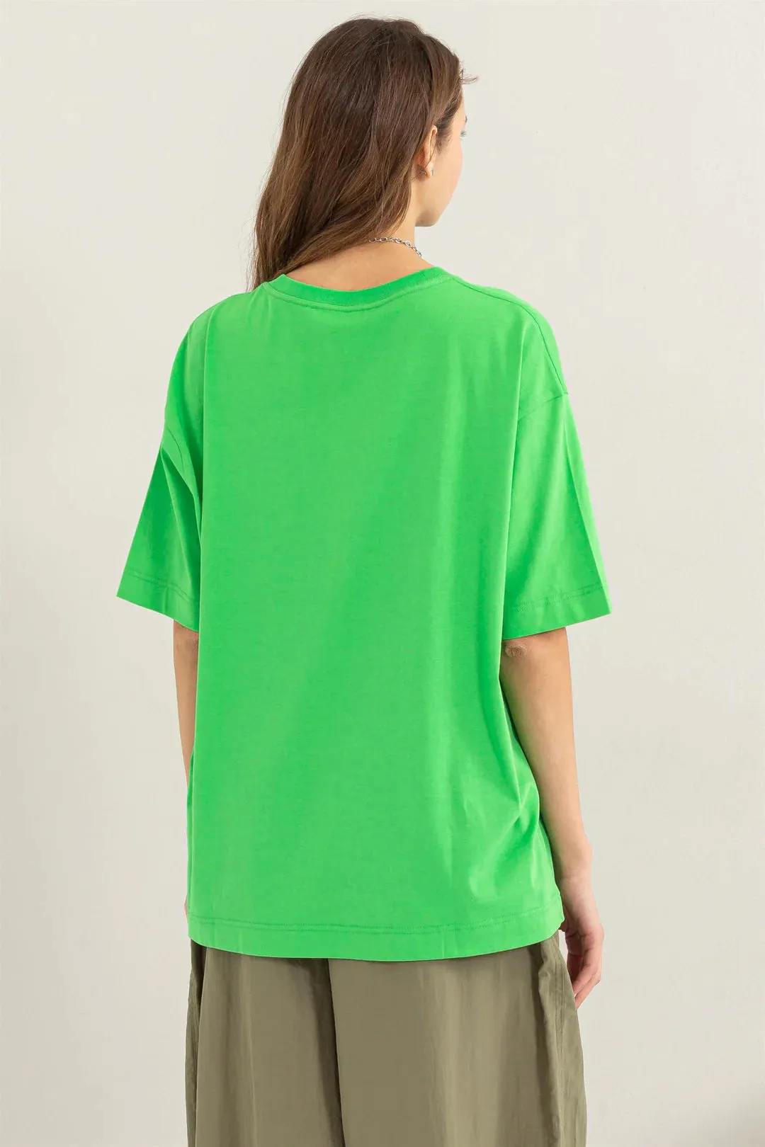 Oversized Tee - Green