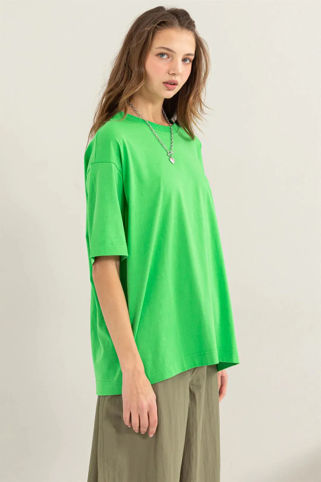 Oversized Tee - Green