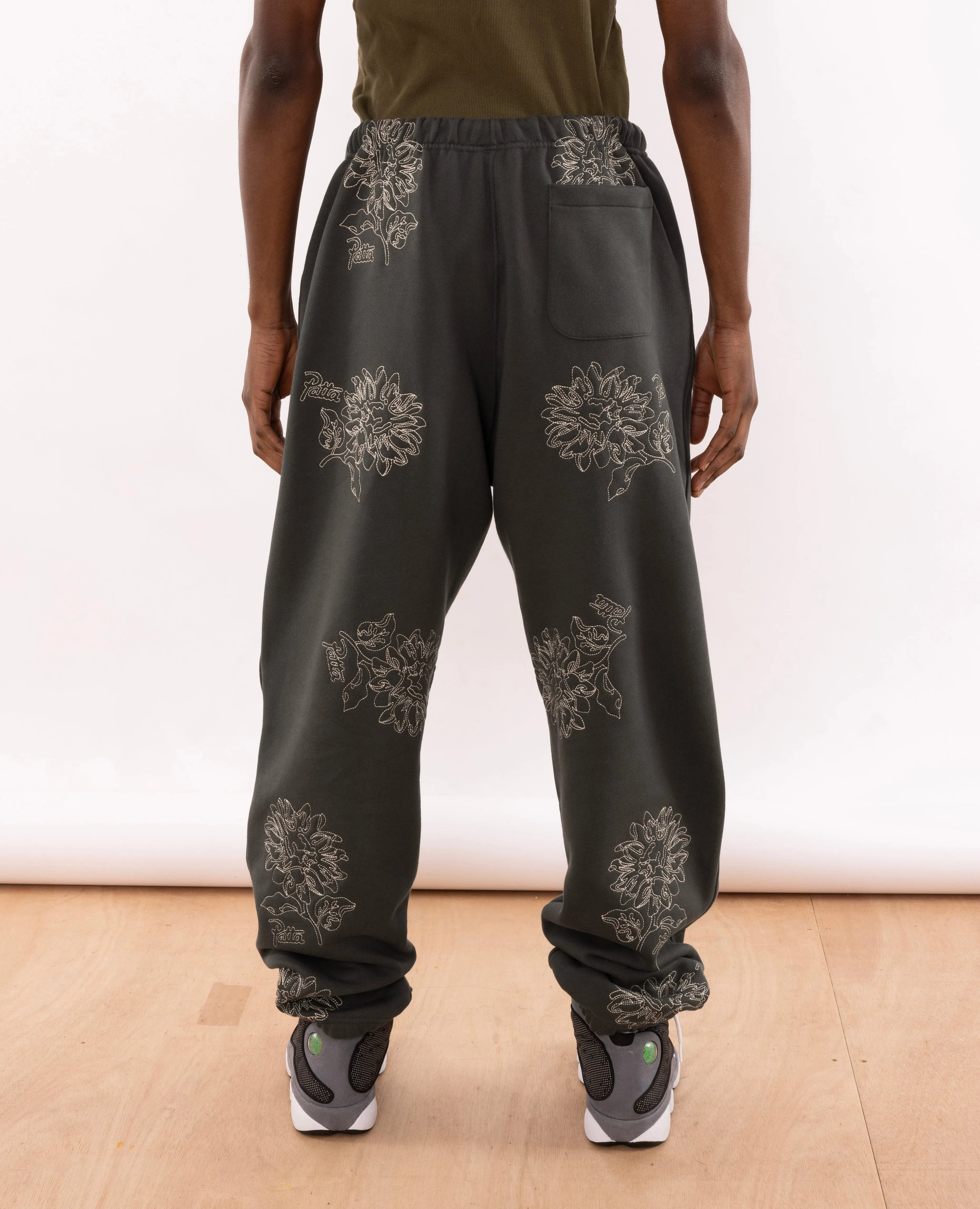 Patta Sunflower Jogging Pants (Sea Salt)