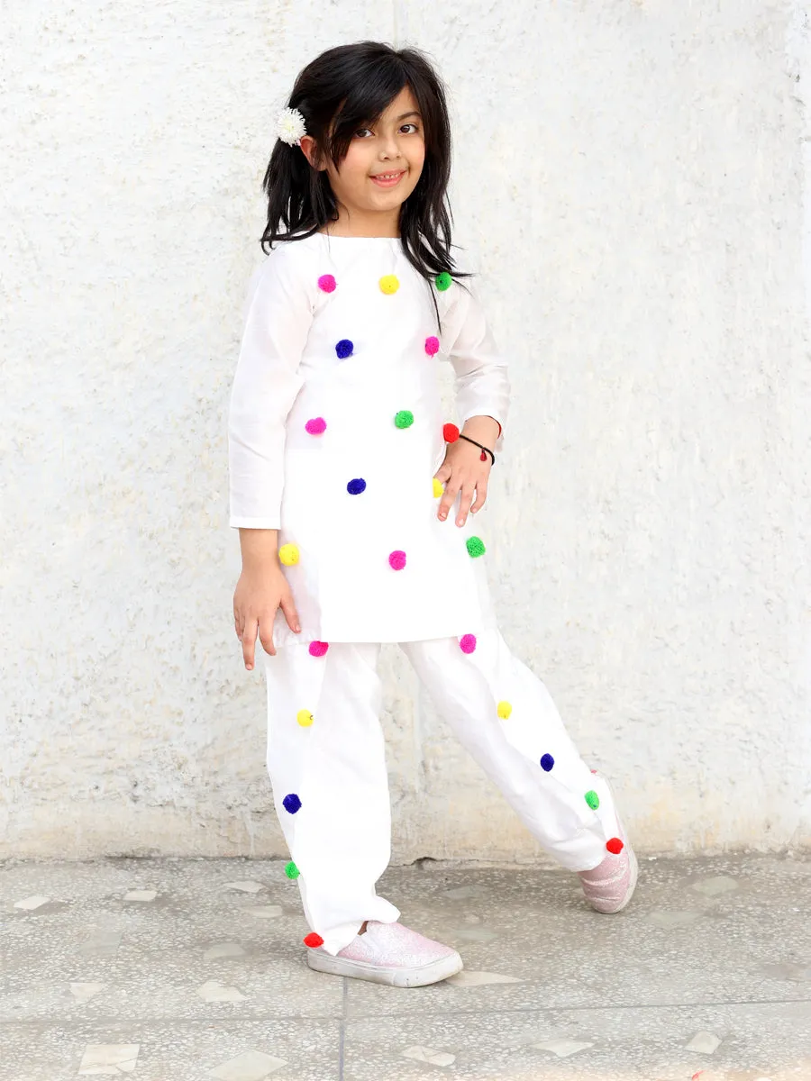 Pom Pom Glow Suit Set