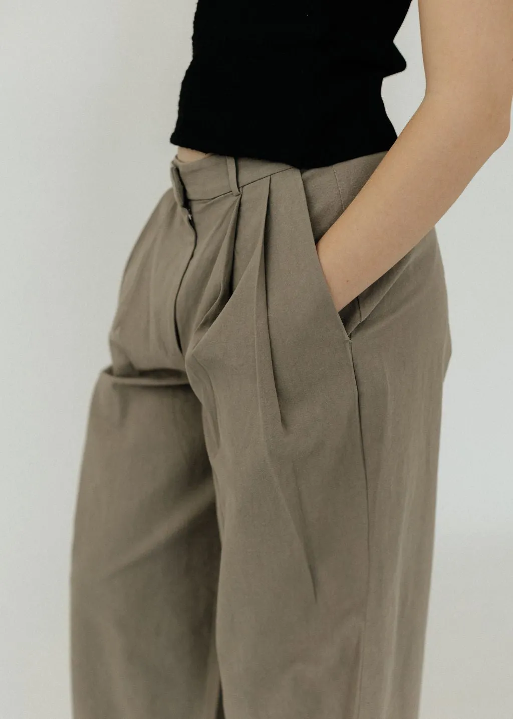 Proenza Schouler Helena Pant in Bayleaf