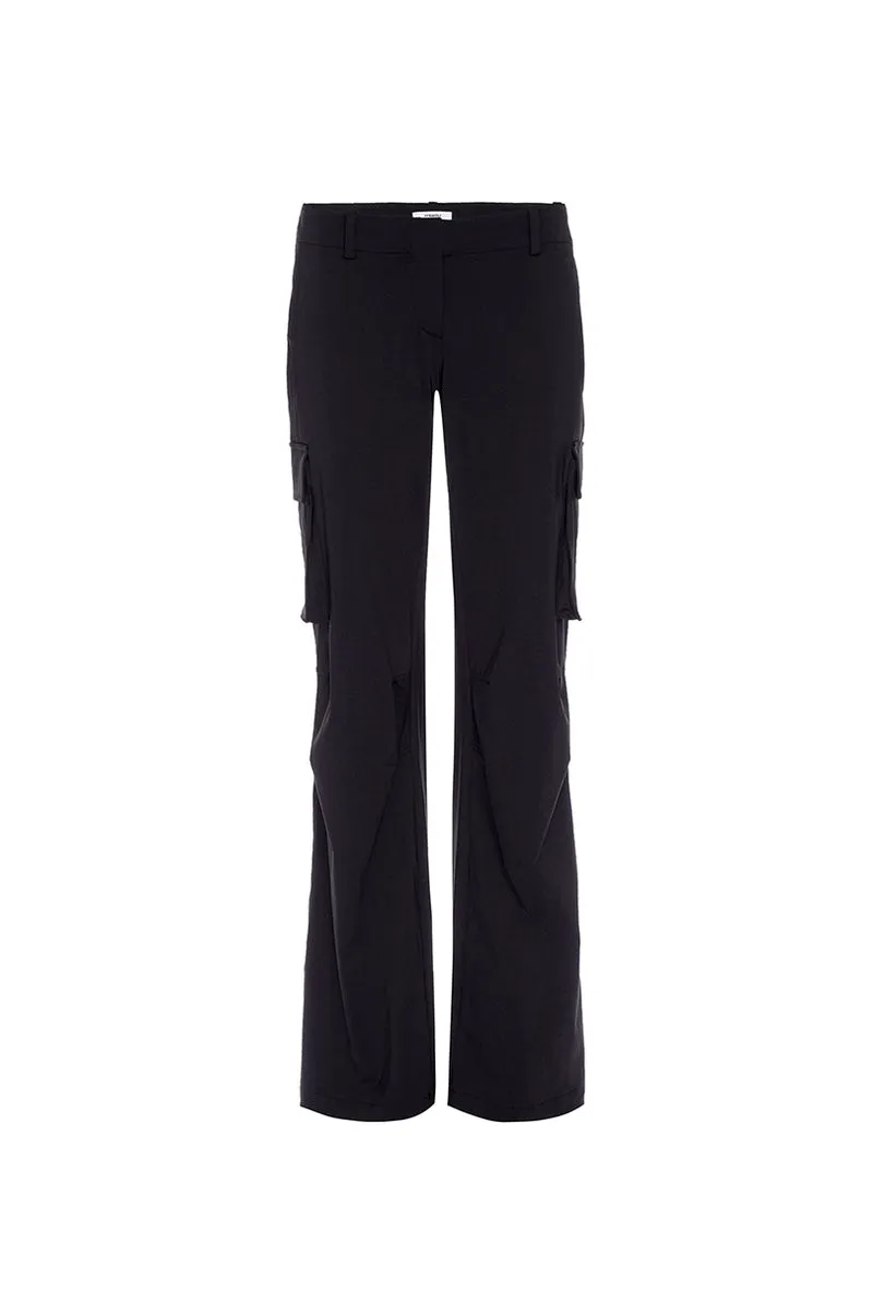 RAVEN CARGO PANT - BLACK