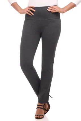 Rekucci Secret Figure Slim Leg Pant with Wide Waist