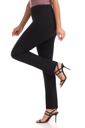 Rekucci Secret Figure Slim Leg Pant with Wide Waist