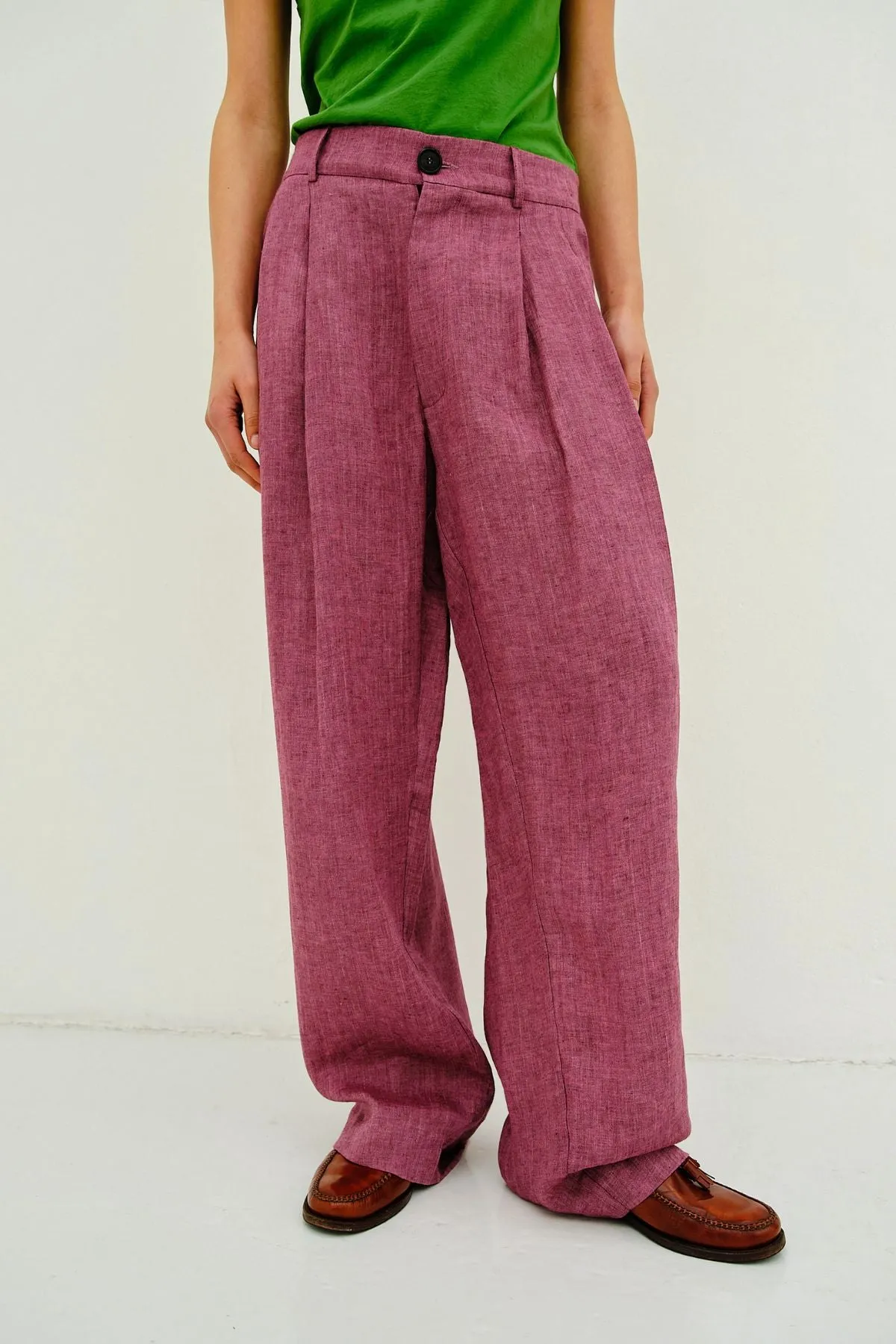 Rika Studios Diane Pants - Raspberry